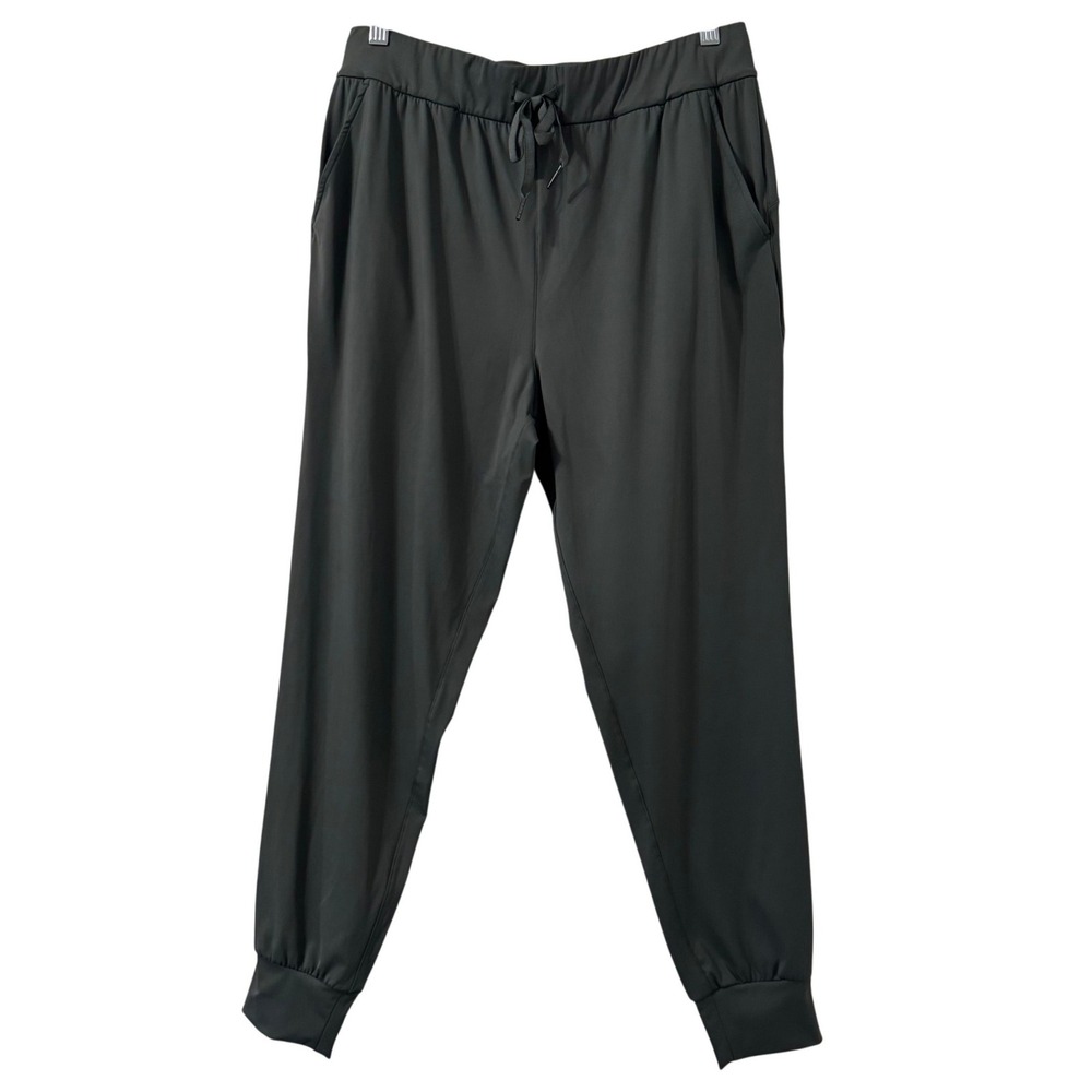 Sage Collective‎ Joggers Womens S Green High Rise Pull on Gym Activewear
